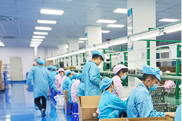 电子产品组装加工流水线