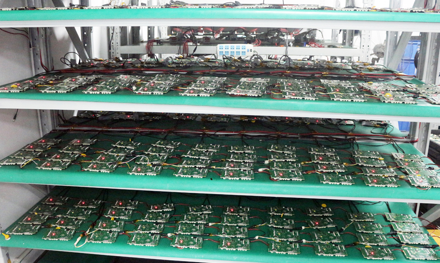 PCBA板子老化测试（镜头1）