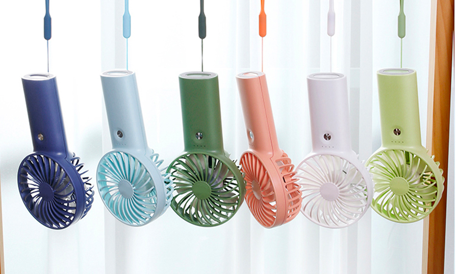 迷你风扇手持风扇组装加工工厂